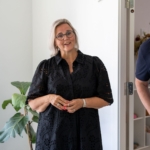 Tina, pædagog og teamkoordinator på afdeling Neptun og Astra blev indstillet til prisen.