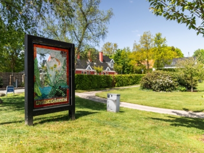 Dyssegården set fra Avderødvej 32A.