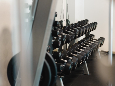 Dyssegårdens fitnesslokale.