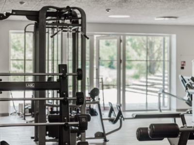 Dyssegårdens fitnesslokale.