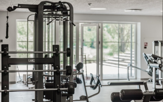 Dyssegårdens fitnesslokale.